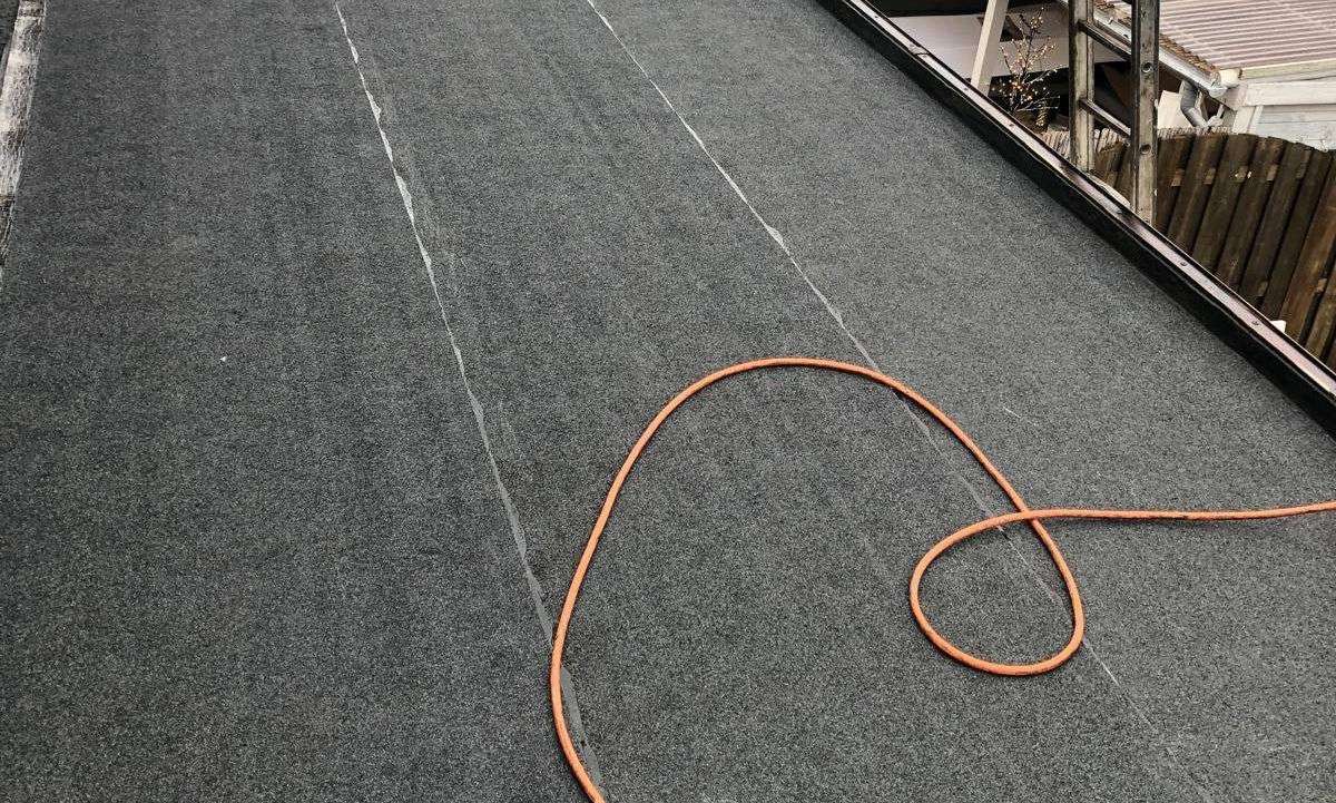 Nieuw bitumen dak aangelegd in Bilthoven