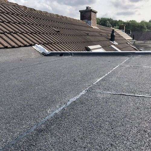 Nieuw plat dak gelegd in Bilthoven